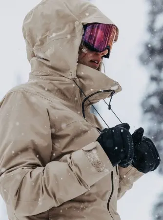 WOMEN AK GORE TEX EMBARK Jacke 2026 summit taupe S