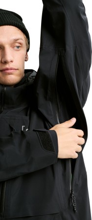 AK GORE TEX HOVER 3L Jacket 2026 true black 