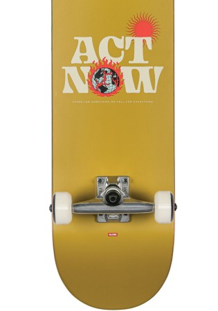 G1 ACT NOW Skateboard mustard 