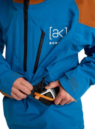 AK GORE TEX VELOCITY ANORAK Jacke 2026 blue teal/chestnut brown 