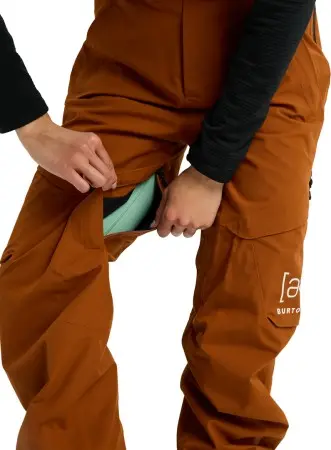 AK GORE KIMMY BIB Pant 2026 chestnut brown 