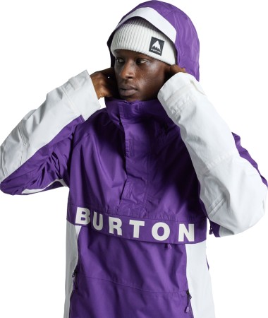 FROSTNER ANORAK Jacket 2025 imperial purple/stout white 