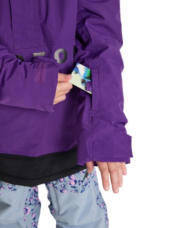 KIDS FROSTNER ANORAK Jacke 2025 imperial purple/true black 