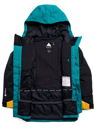 KIDS POWLINE GORE TEX 2L Jacke 2027 pacific teal/goldenrod/true black 