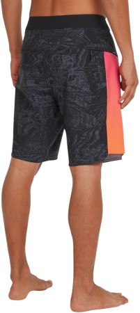 HYPERFREAK TECH PANEL 19 Boardshort 2025 black pink/orange panel 