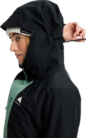 WOMEN RESERVE 2L INSULATED Jacke 2026 true black/soft sage 