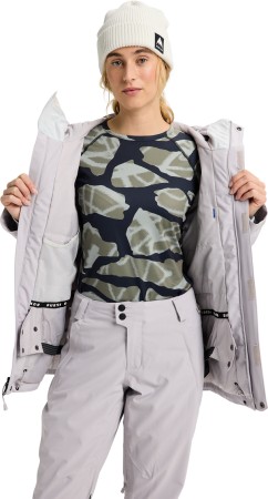 WOMEN RESERVE 2L STRETCH SLIM INSULATED Jacke 2026 washed lavender 