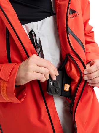 WOMEN GORE TEX RESERVE 2L INSULATED Jacket 2026 fiesta red 