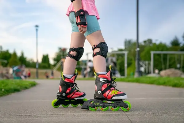MARLEE BEAM Kinder Inline Skate red/green 