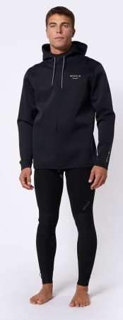 HAZE 2MM Neoprene Hoodie 2025 black 