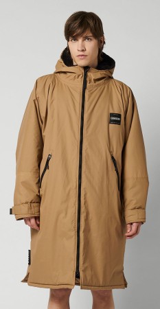 EXPLORE Poncho 2025 slate brown S/M