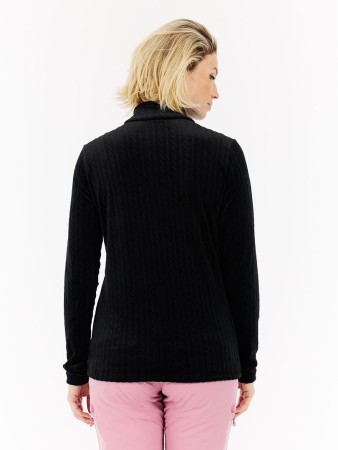 PRTGAIL 1/4 ZIP Top 2026 true black 