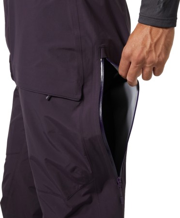 SOGN BIB SHELL Pant 2026 black grape 