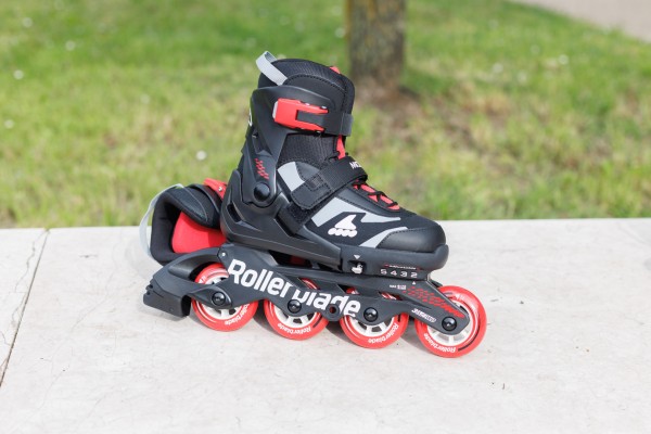MICROBLADE Inline Skate 2025 black/red 
