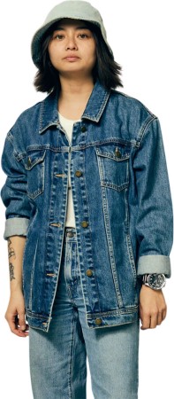 51-30 CHRONO Uhr silver/denim 