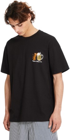 CURIOUS CAT T-Shirt 2025 black 