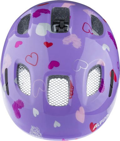MARLEE PRO Kinder Inline Skate light blue/purple inkl. ALPINA XIMO 2 purple hearts gloss 
