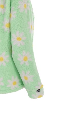 SHERPA HALF ZIP Fleece 2023 mint big daisy 