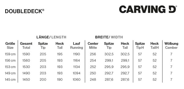 CARVING D Snowboard 2026 white 