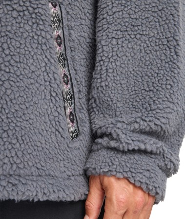 BOUNDARY TOMBSTONE Fleece 2026 pewter 