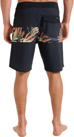 HIGHLINE ARCH 19 Boardshort 2025 black panel blueweed 