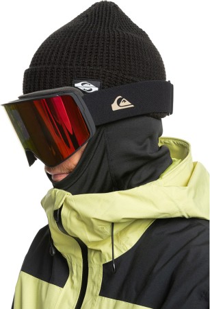 STORM Schneebrille 2025 black/clux red mirror 