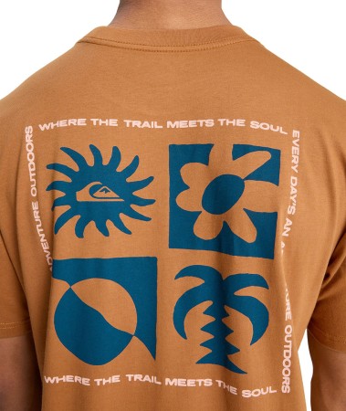 EVO BLOSSOM OF PEACE T-Shirt 2026 tobacco brown 