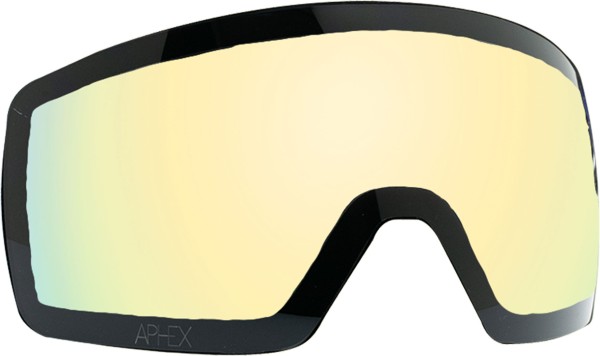 ORION THE ONE EDITION Magnet Goggle 2025 black strap/revo red+ Zusatzglas yellow 