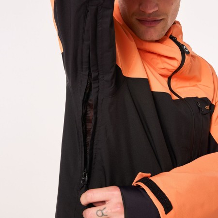 TC SKULL REDUCT SHELL Jacket 2024 blackout/soft orange 
