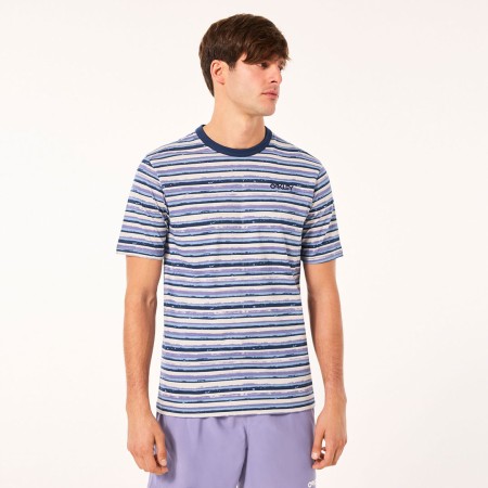 BLURRED STRIPE T-Shirt 2024 mc blue 