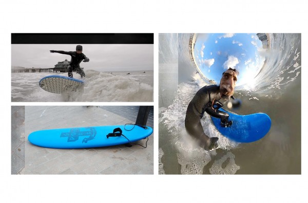 GREAT DANE Surfboard 2022 blue 