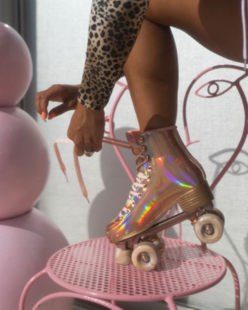 QUAD SKATE Roller Skate marawa rose gold 