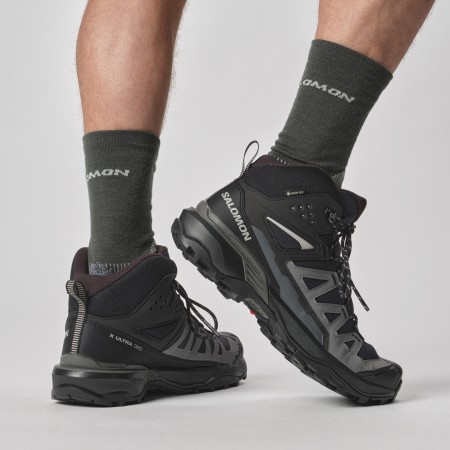 X ULTRA 360 MID GTX Schuh 2025 black/magnet/pewter 