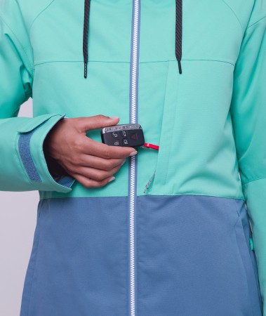 ATHENA INSULATED Jacket 2024 spearmint colorblock 