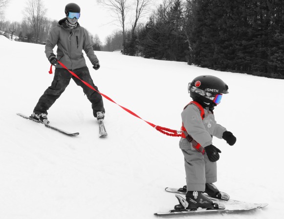 THE ONE SNOW KIDS Safetyleash 2024 blue 
