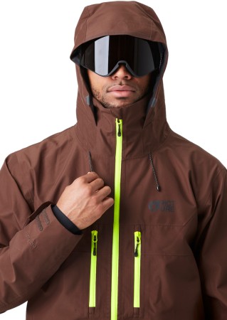 OZONN 3L Jacke 2025 chicory coffee 
