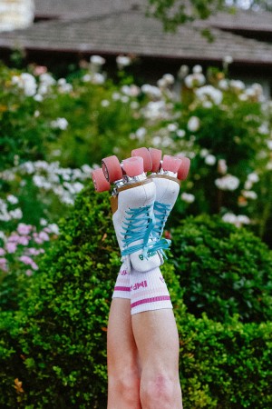 QUAD SKATE Kinder Rollschuh white 