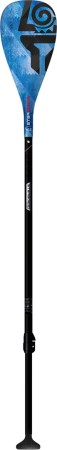 IGO DELUXE DC 10,8 SUP 2023 inkl. ENDURO TIKI TECH ROUND BLUE MEDIUM 3-Piece Paddel 