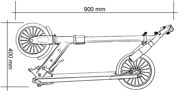 S-230 Scooter turquoise 