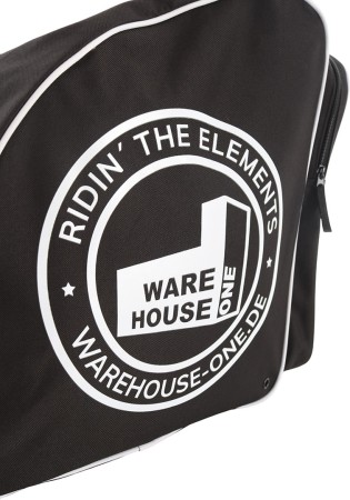 RIDIN THE ELEMENTS Bootbag black/white 