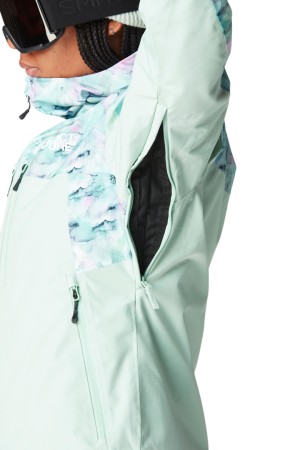 EXA Jacke 2025 blurry water silt green 