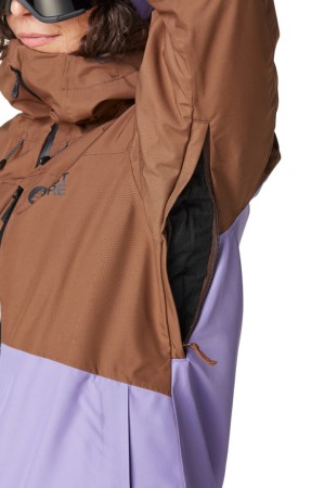 SEEN Jacke 2025 cocoa brown paisley S