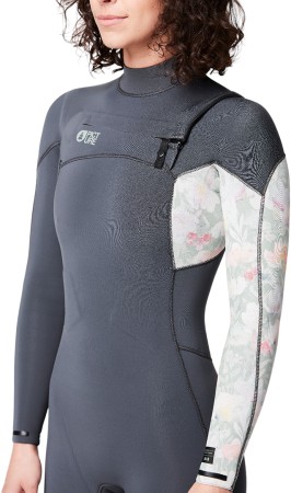 EQUATION WOMEN 4/3 CHEST ZIP Full Suit 2024 prairie fusain 