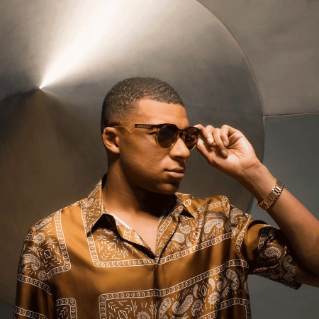KYLIAN MBAPPE HSTN Sunglasses dark amber/light curry/prizm tungsten 
