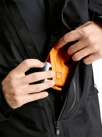 AK GORE TEX HELITACK STRETCH Jacket 2026 true black M