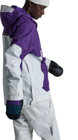 FROSTNER ANORAK Jacket 2025 imperial purple/stout white 