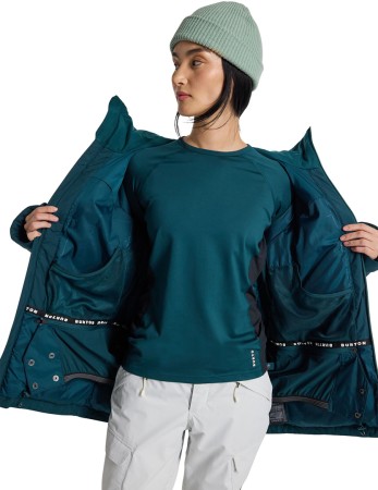 WOMEN GORE TEX PILLOWLINE Jacket 2025 deep emerald 