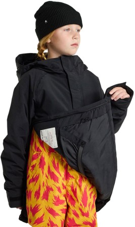 KIDS FROSTNER ANORAK Jacket 2025 true black 