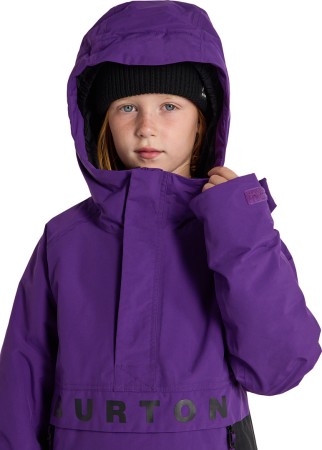 KIDS FROSTNER ANORAK Jacke 2025 imperial purple/true black 