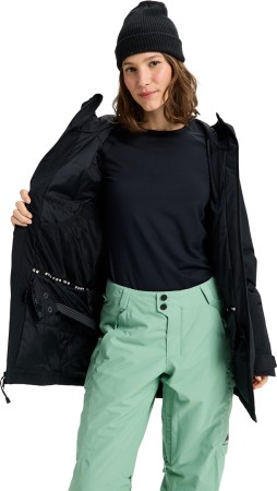 WOMEN RESERVE 2L INSULATED Jacke 2026 true black 